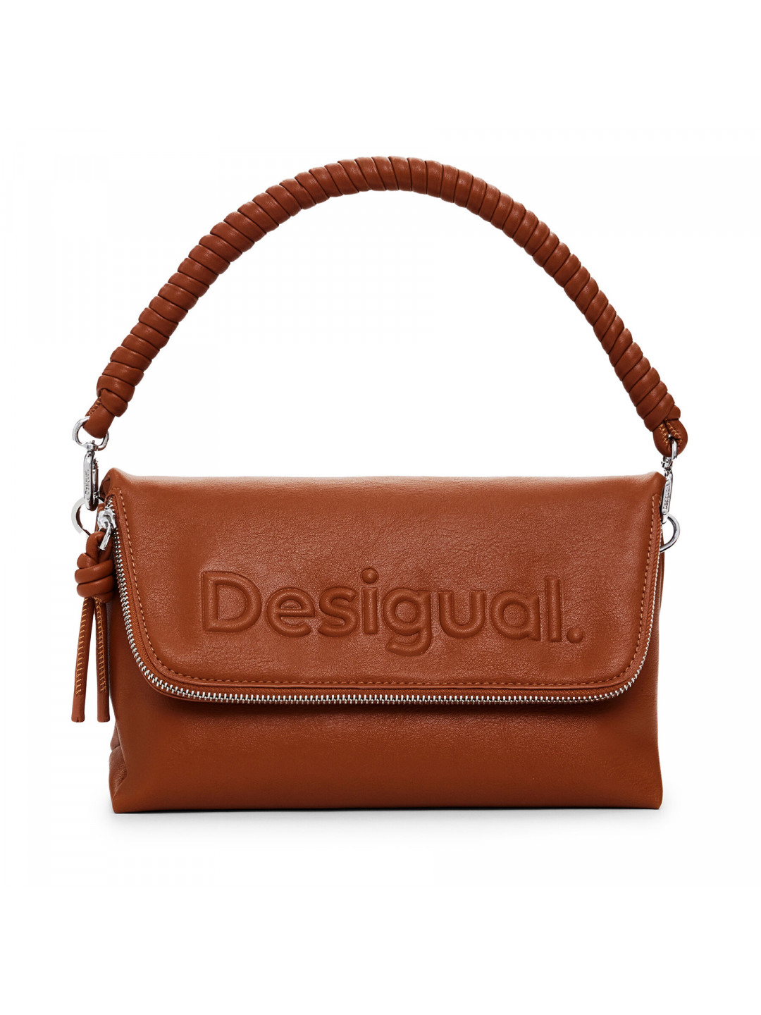 Kabelka Desigual 25SAXPAM Hnědá